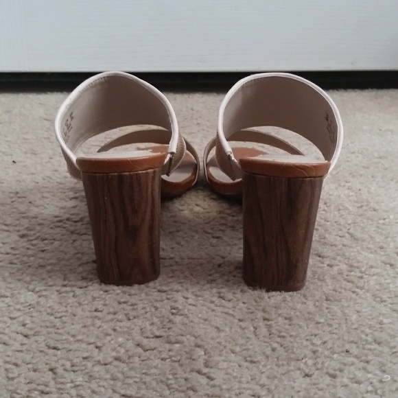 Nickels Brown and Cream Heels Size 8 - Picture 4 of 8